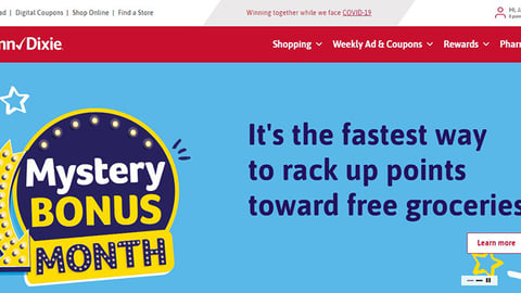 Winn-Dixie Home Page